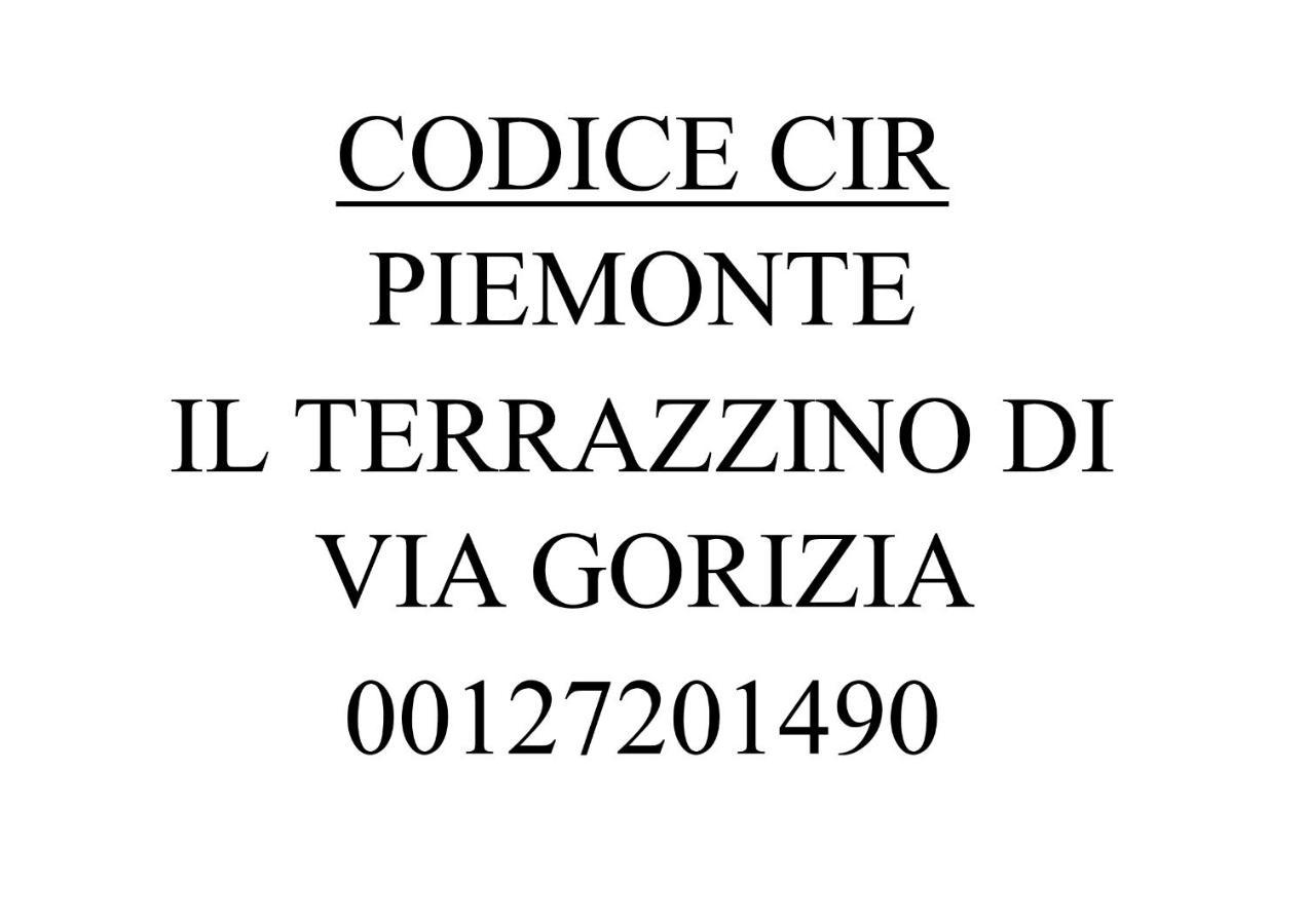 דירות טורינו Il Terrazzino Di Via Gorizia מראה חיצוני תמונה